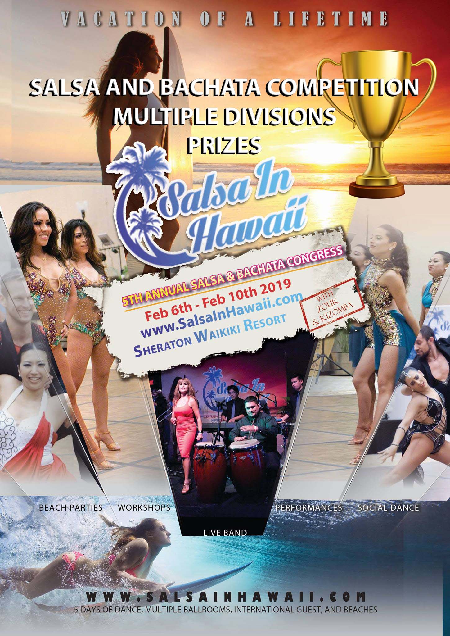 Salsa in Hawaii Congress Dance Competition