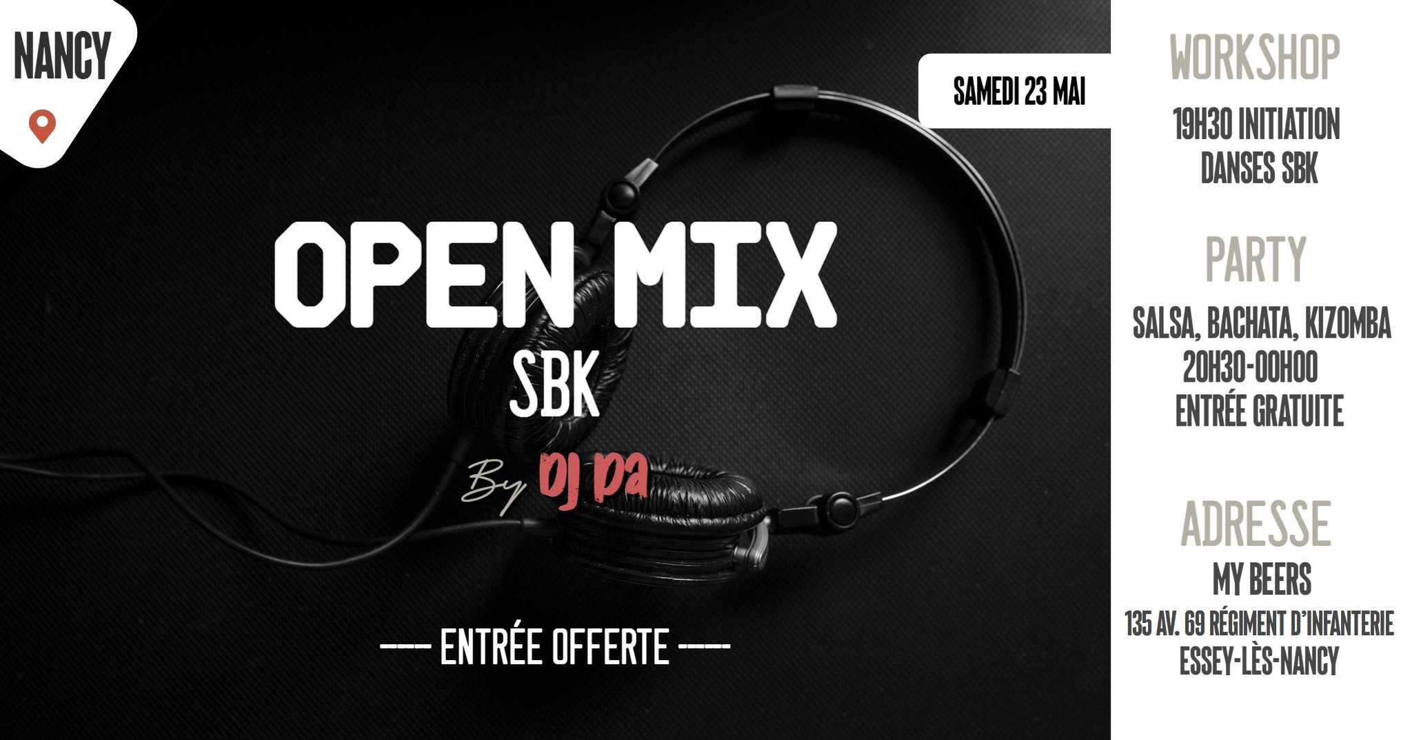 OPEN MIX SBK 🎧 DJ PA @MY BEERS NANCY