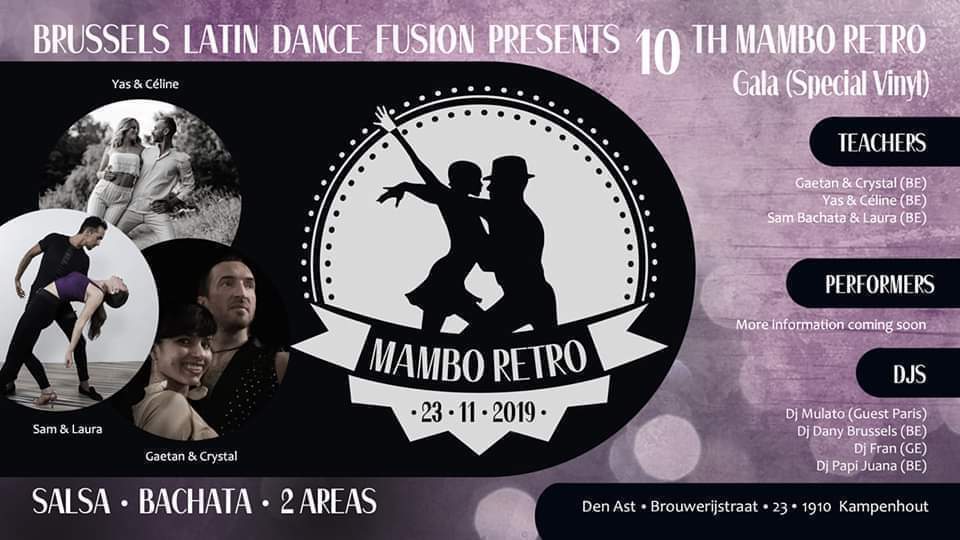 10th. Mambo Retro Gala Special Vinyl 2 ROOMS