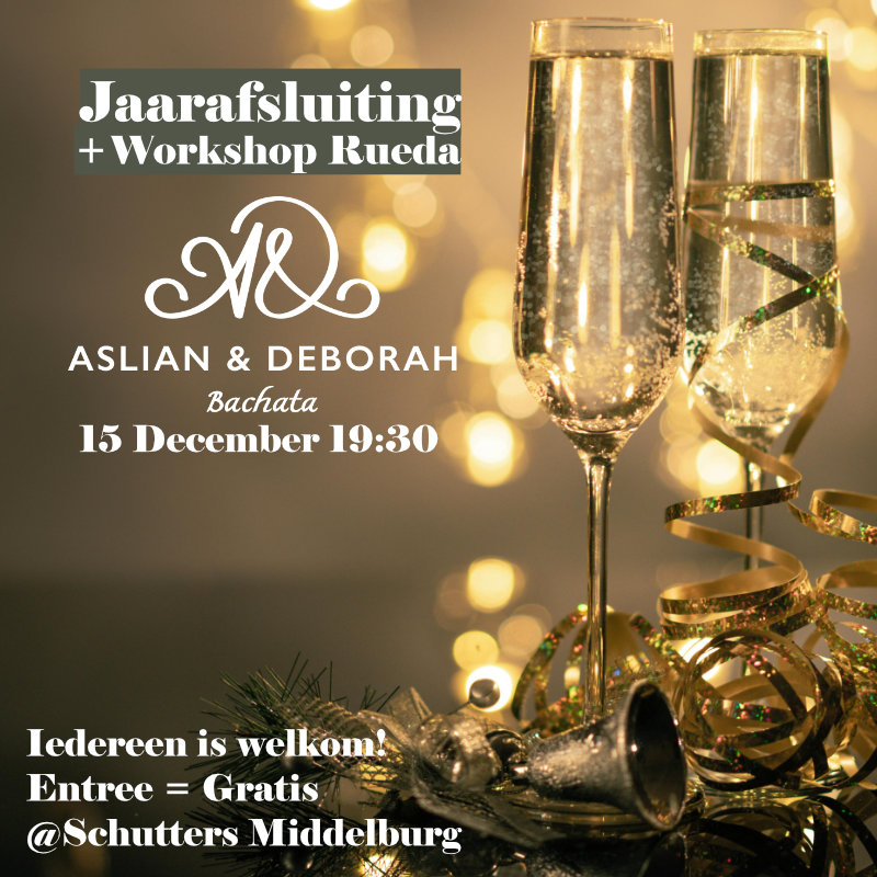 Jaarafsluiting + Workshop Rueda door Harry & Rita