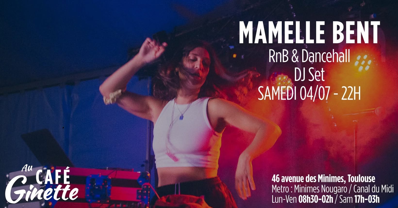 Mamelle Bent X Café Ginette RnB & Dancehall