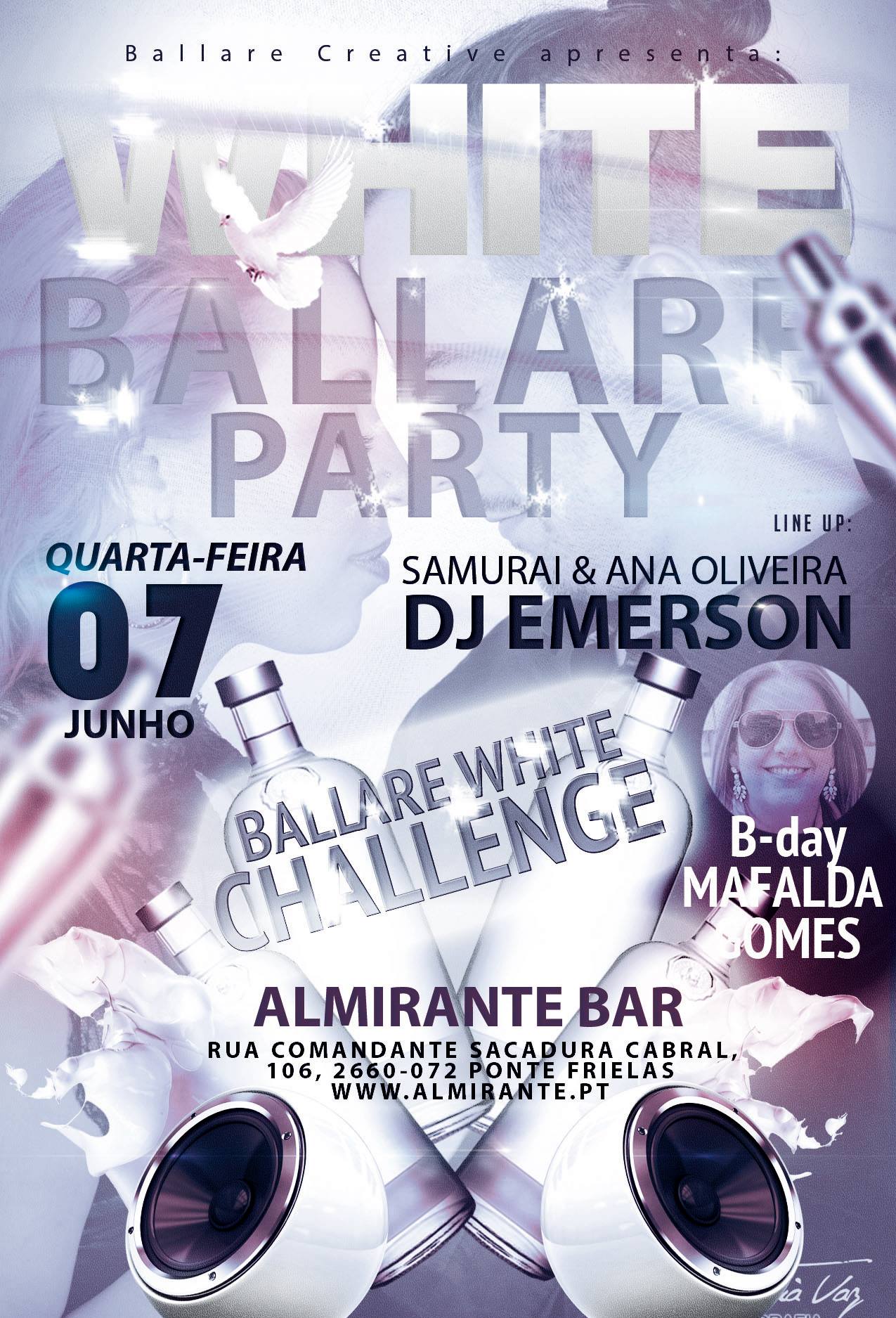 White Ballare Party - Almirante Bar