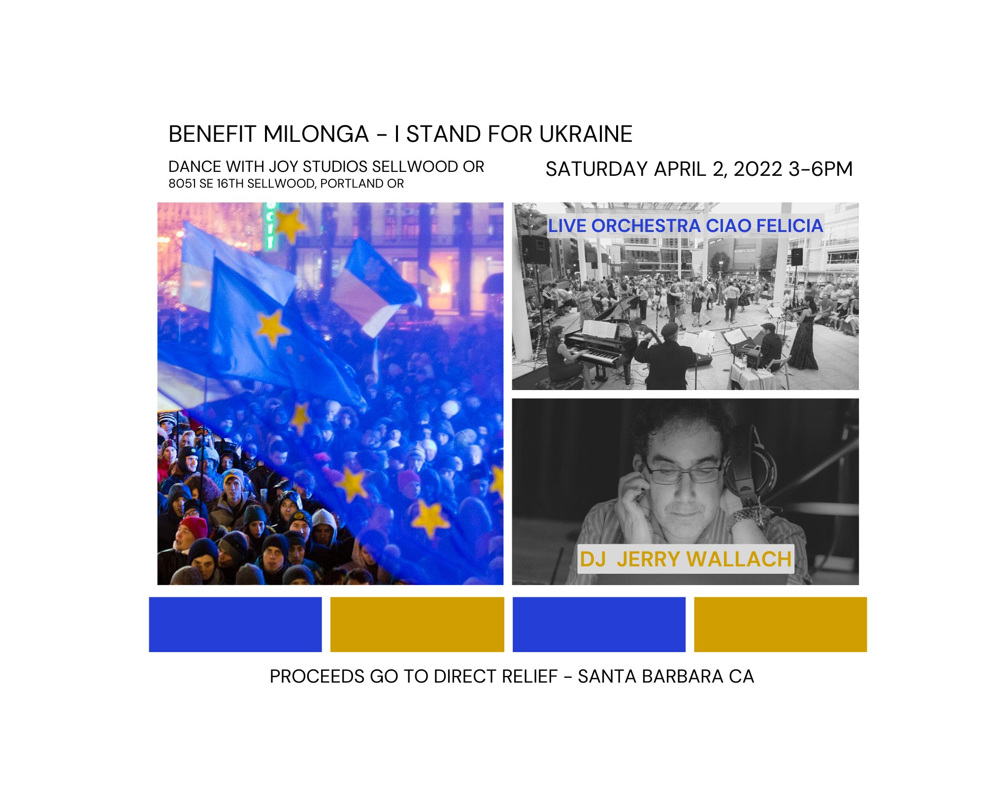 Benefit Milonga - I stand with Ukraine