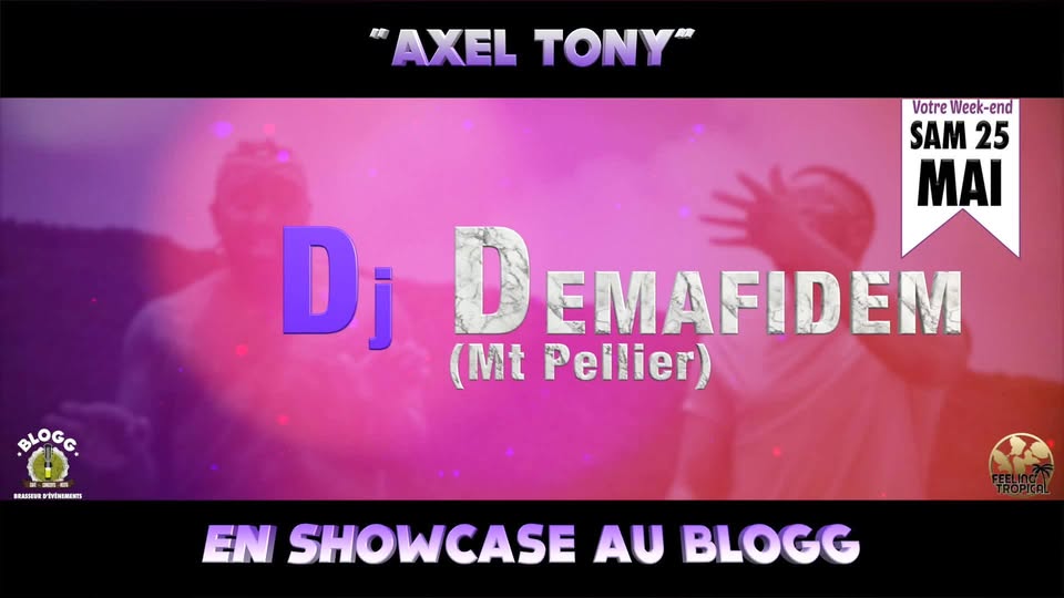 Caresse Antillaise Marvin & AXEL TONY en showcase