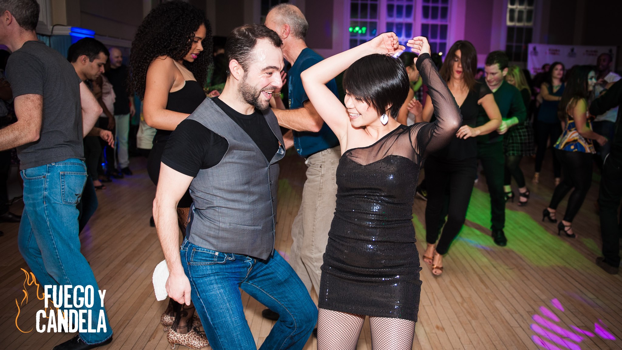 Fuego y Candela March 12th Salsa Social with Cali Salsa Champions Sebastian and Victoria!