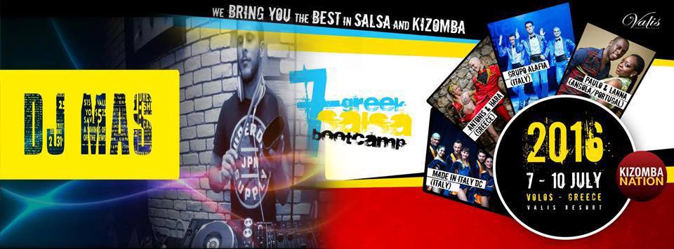 Greek Salsa Bootcamp Promo Party