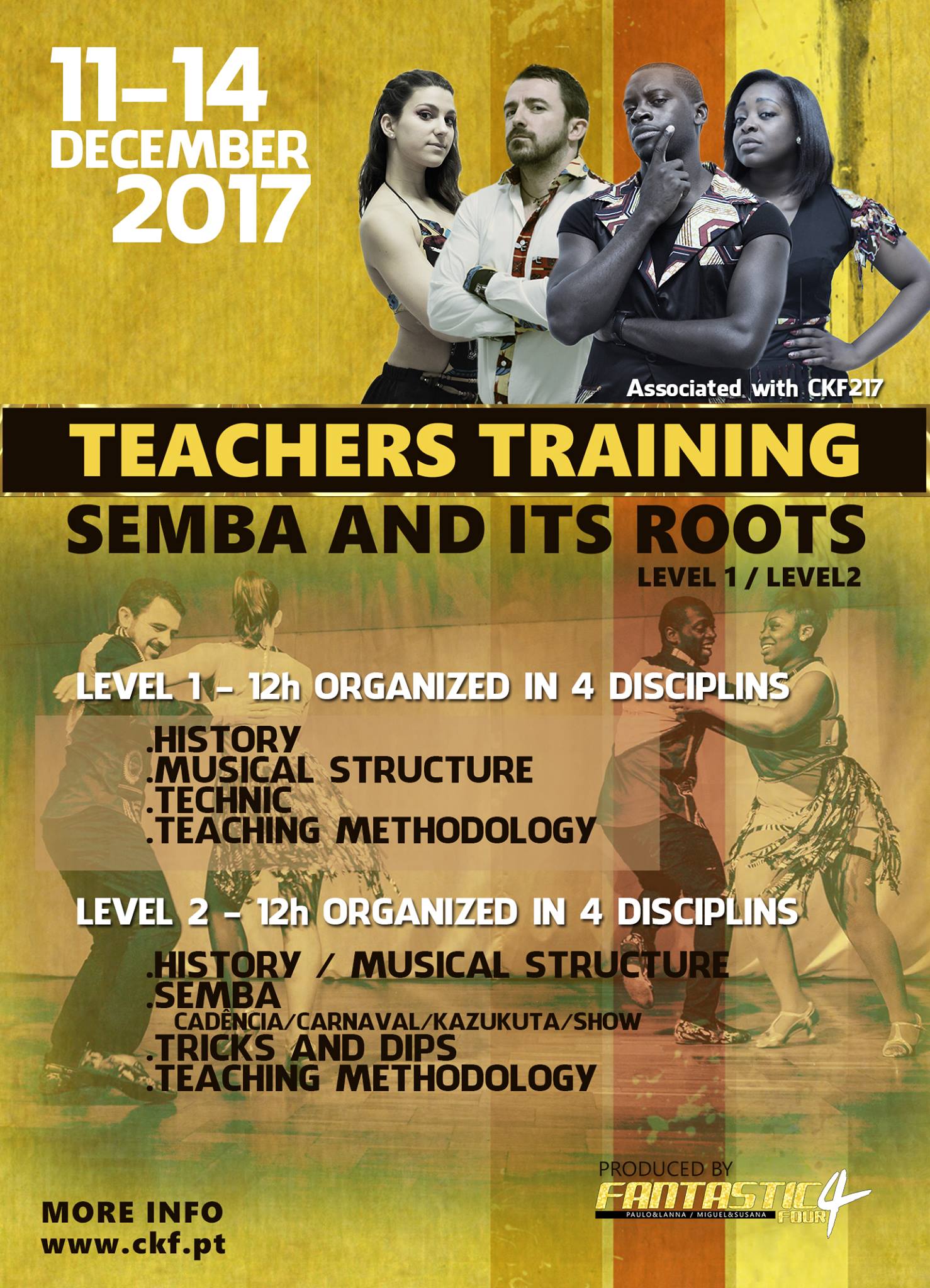 Teachers Training - Semba and its Roots 2017