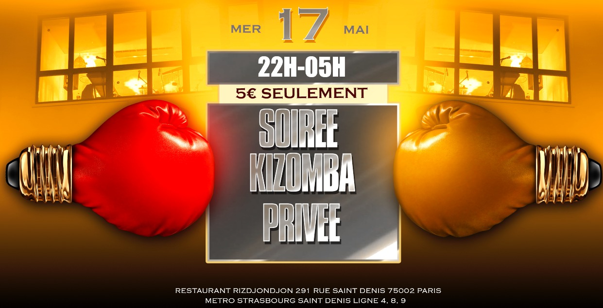 Soirée kiz privée * nouveau concept *food and dance