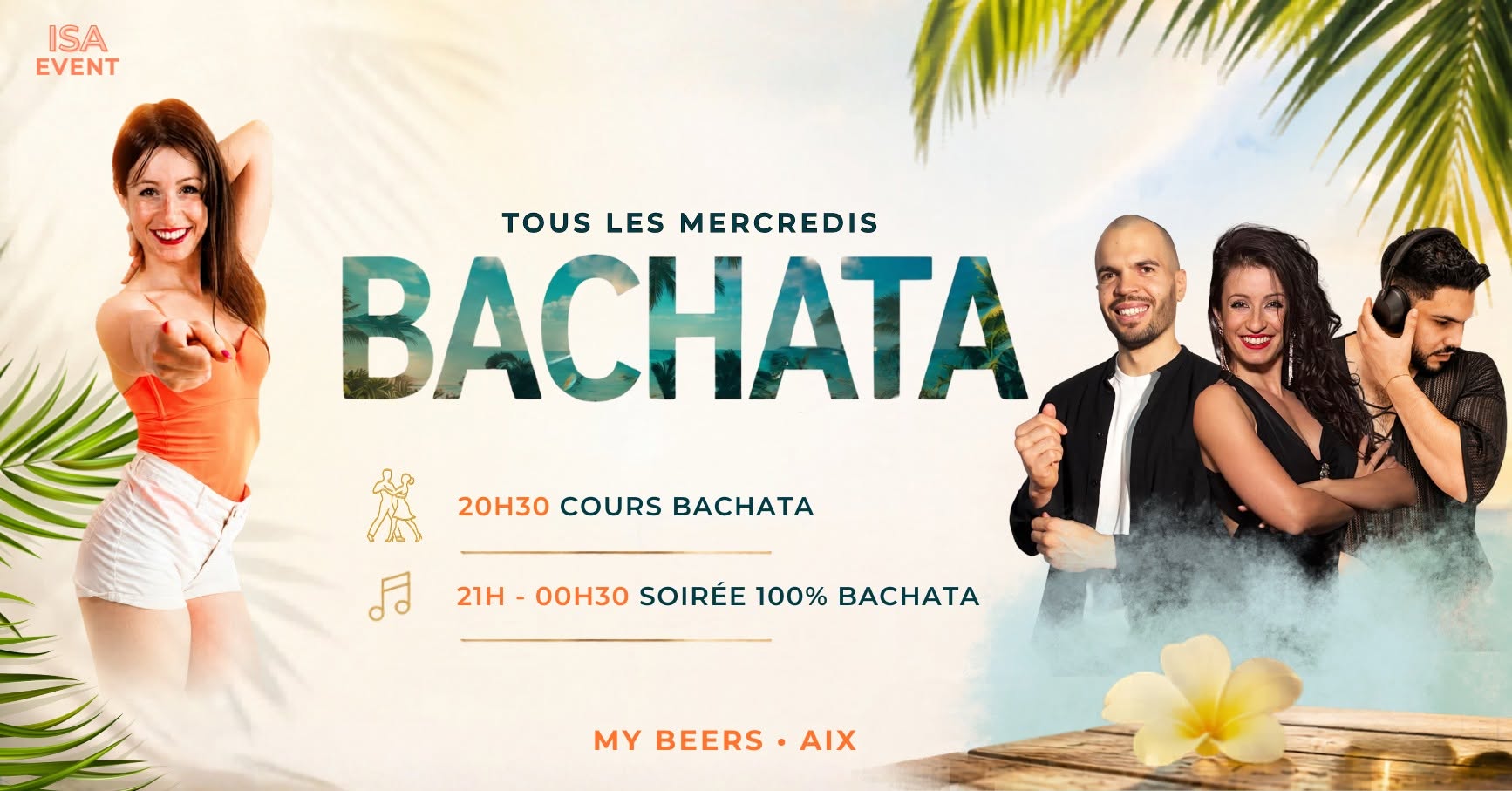 Soirée 100% BACHATA • Aix