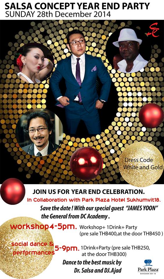 SALSA CONCEPT SPECIAL YEAR END PARTY IN BANGKOK