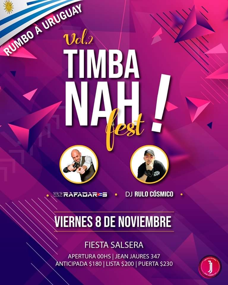 Timba NAH! Fest Vol. 2 - Rumbo al Uruguay Salsa Congress.