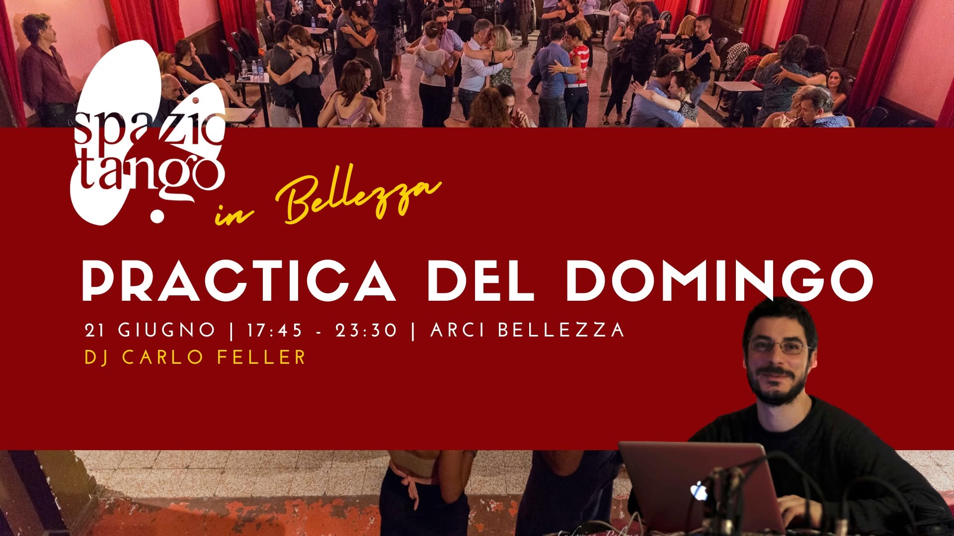 Practica del Domingo! Il Tango all'Arci Bellezza Dj Carlo Feller