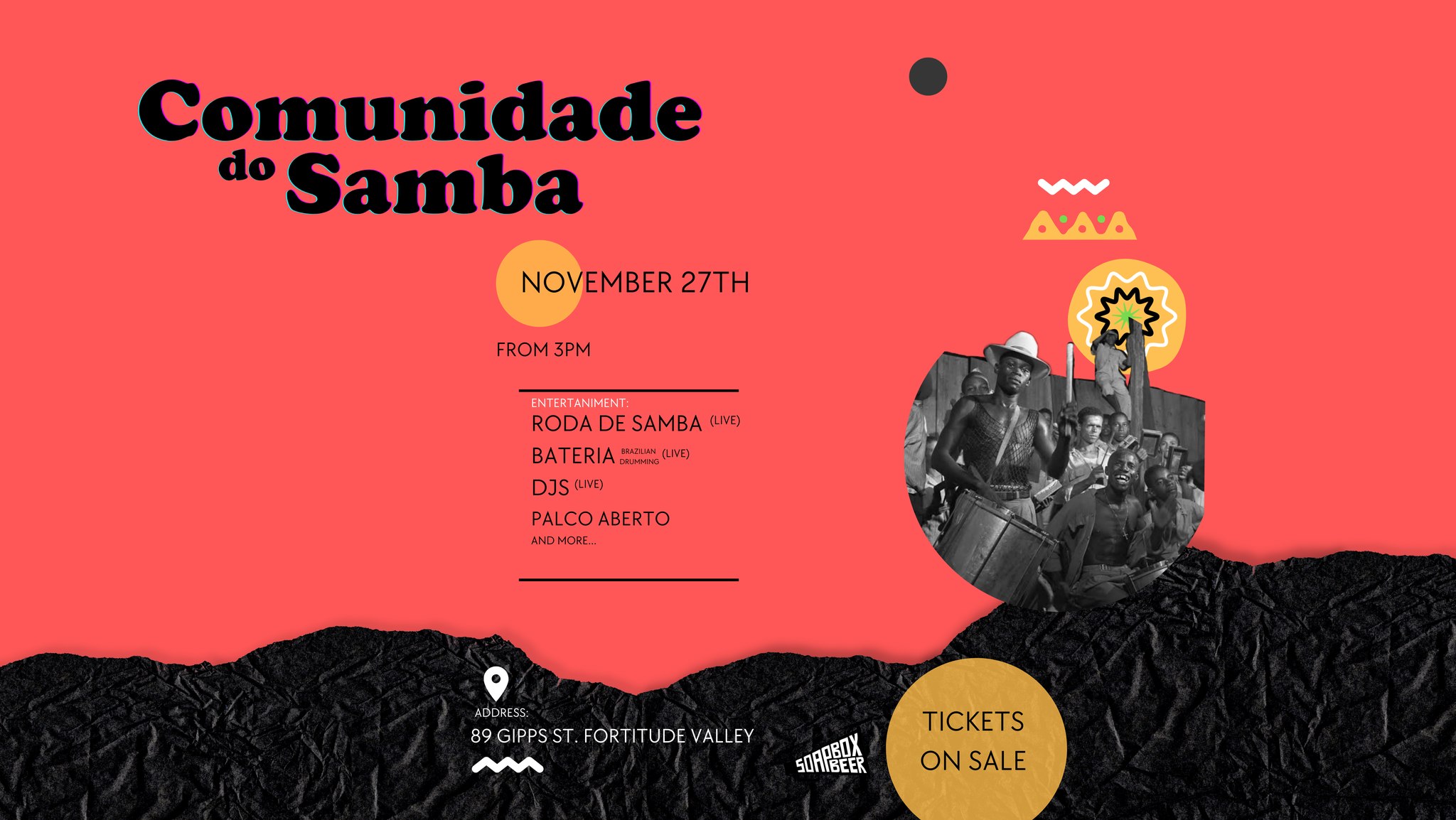 Comunidade do Samba - 27.11.22 Brisbane