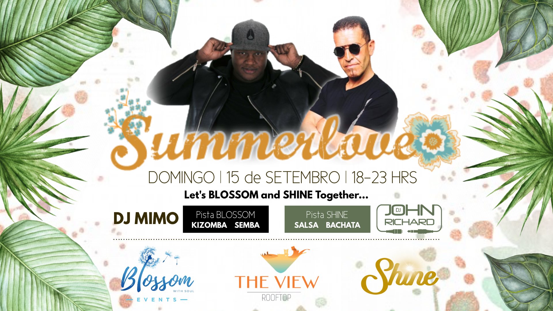 Blossom & Shine Summer Love • DOM.15 Set @The View Rooftop