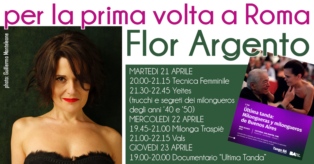 Seminario didattico e culturale con Flor Argento