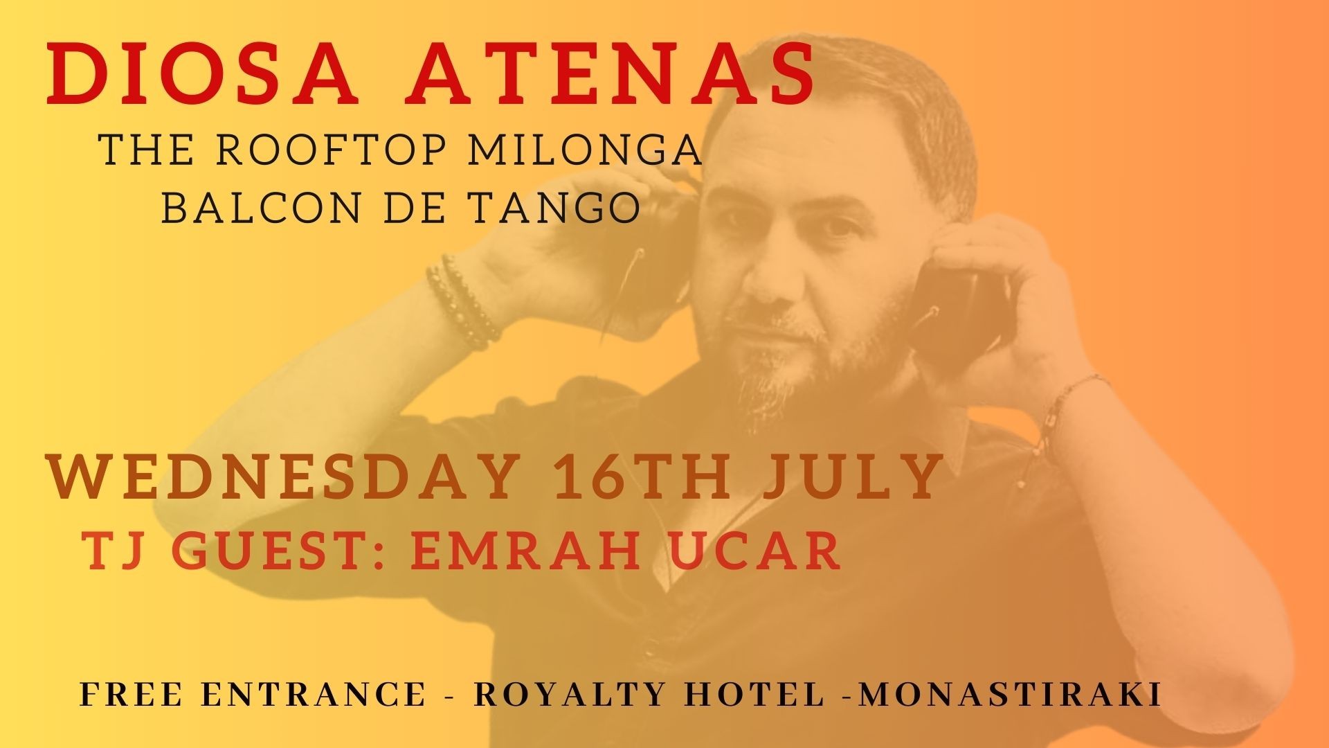 Diosa Atenas Roof top milonga @ Tj Guest : Emrah Ucar