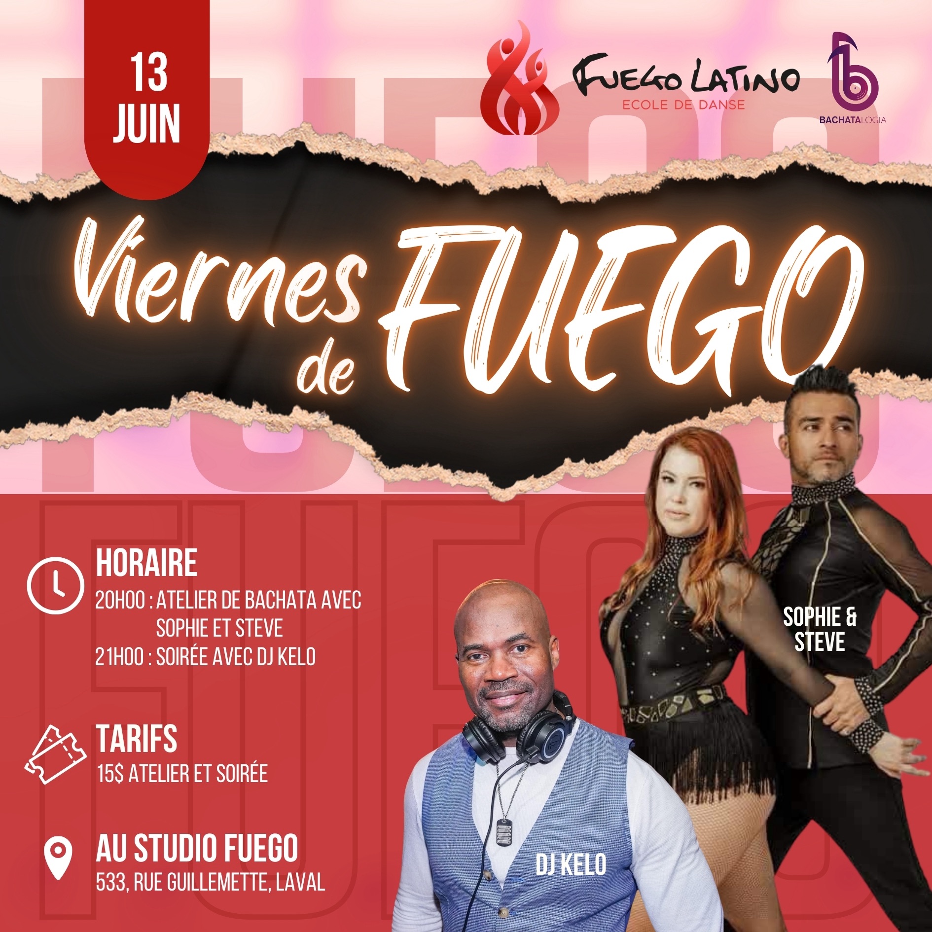 Viernes de Fuego avec Dj Kelo
