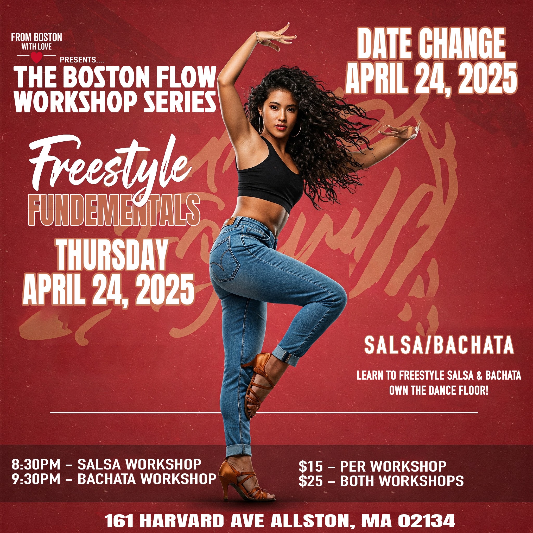 Salsa Bachata Freestyle Fundamentals: The Boston Flow Workshop Series