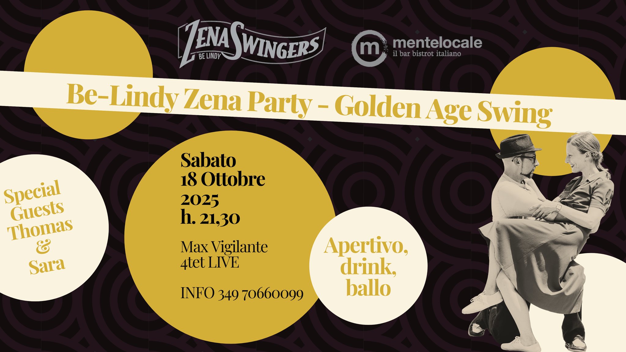 Be-Lindy Zena Party - Golden Age Swing