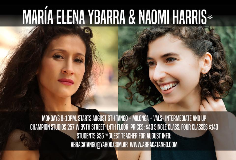 2 Hours Tango, Milonga & Vals Classes!