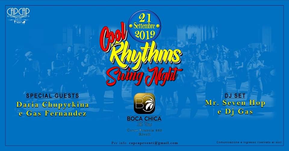 Cool Rhythms Swing Night