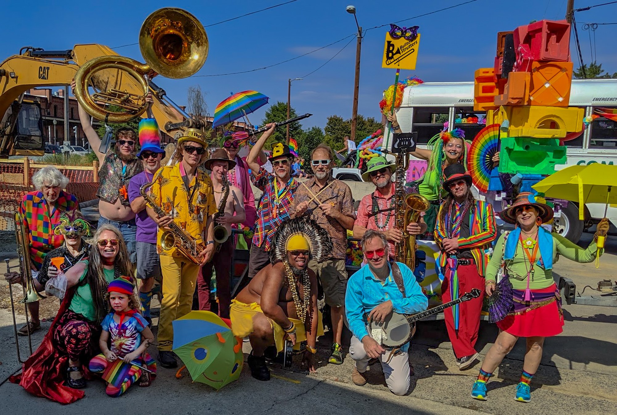 Mardi Gras Jam with Bulltown Strutters at The Glass Jug!