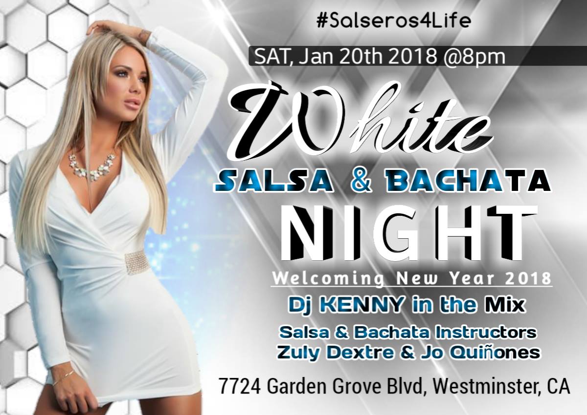 WHITE NIGHT Salsa & Bachata Welcoming 2018