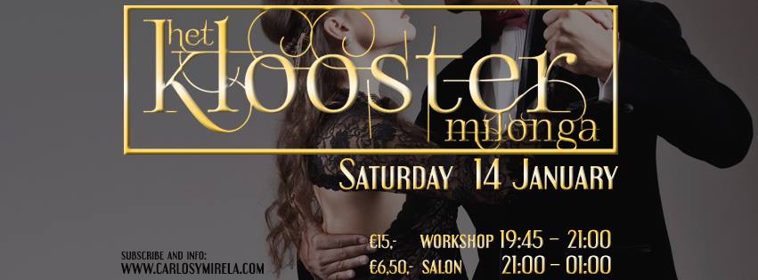 Milonga 't Klooster Welcome to 2017
