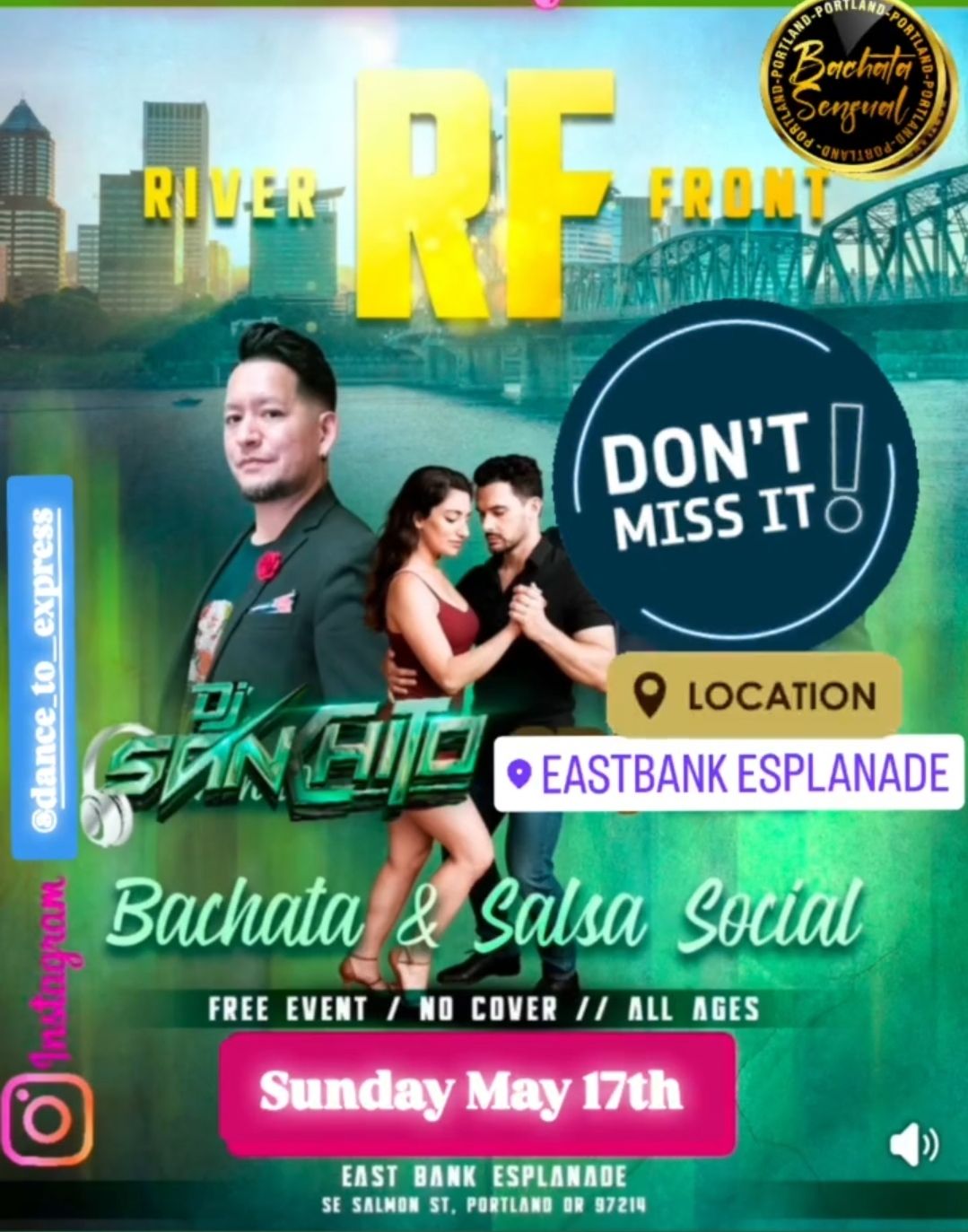 River RF Front Bachata & Salsa social