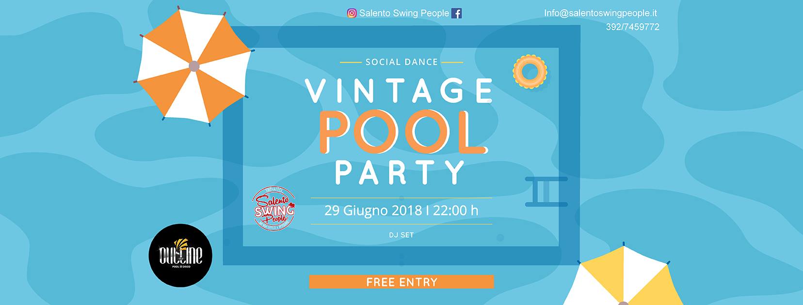 Vintage POOL Night