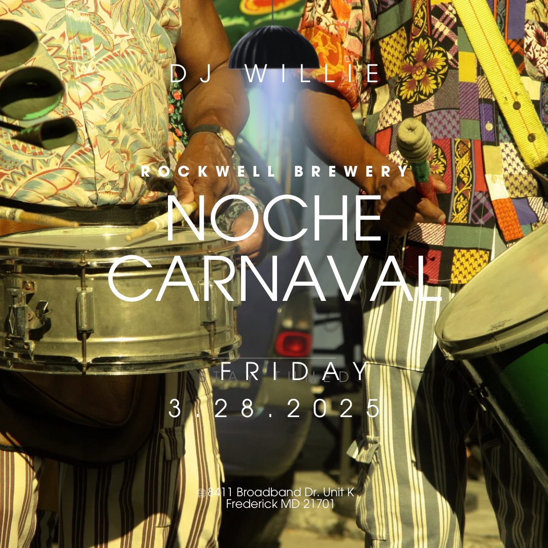 Noche Carnaval at Rockwell Brewery! Salsa, Bachata, Latin, Samba!