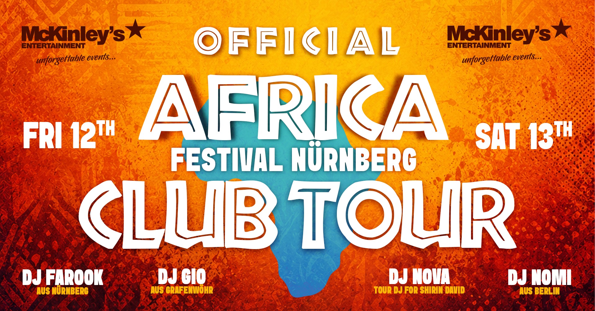 OFFICIAL AFRICA FESTIVAL AFTERSHOW SA 13.06.2026