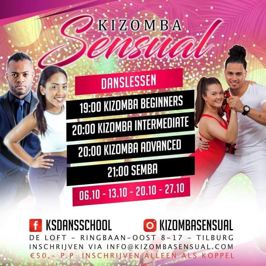 KIZOMBA SENSUAL LESSEN OKTOBER