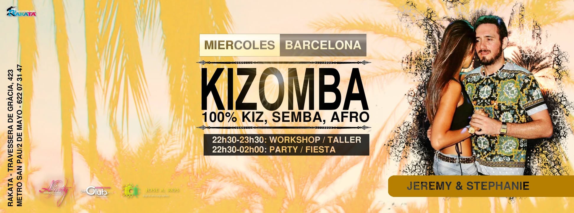 Taller Gratis Kizomba Miercoles en Barcelona