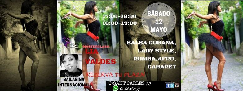 Masterclas Lia Valdés,Sexy Style,Rumba,Salsa