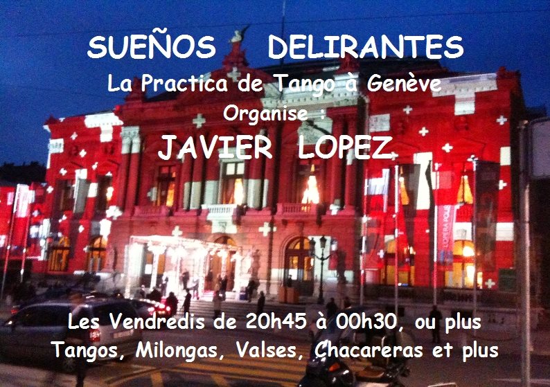 "La Practica de Tango à Genève" :-)