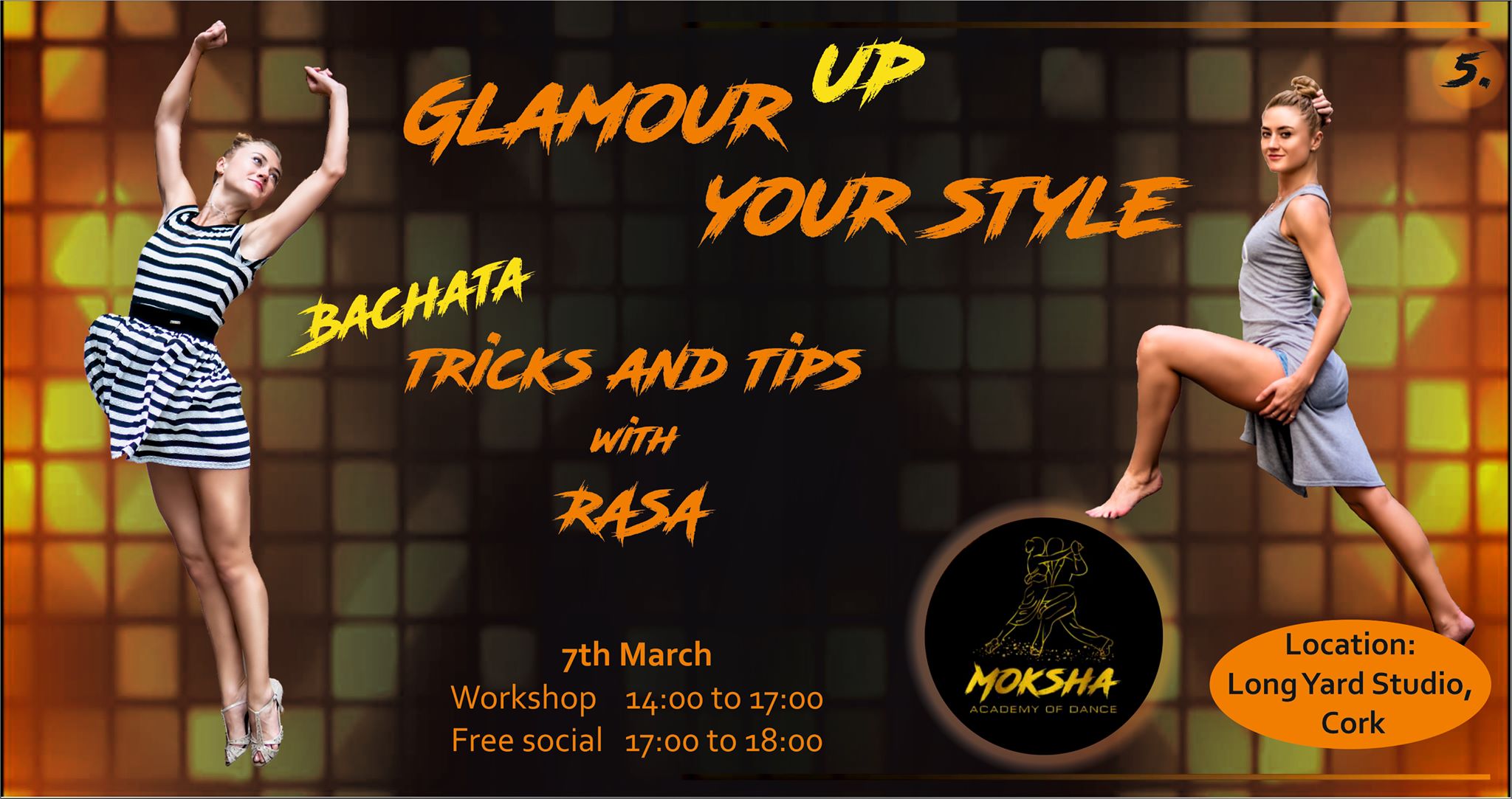 Glamour Up your style - Bachata tricks and tips with Rasa