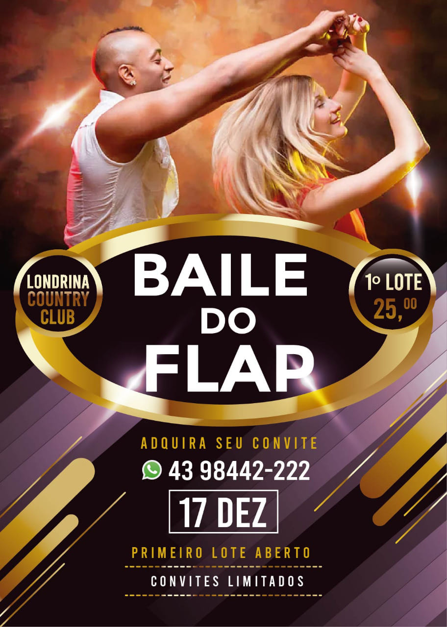 Baile do Flap no Londrina Country Club