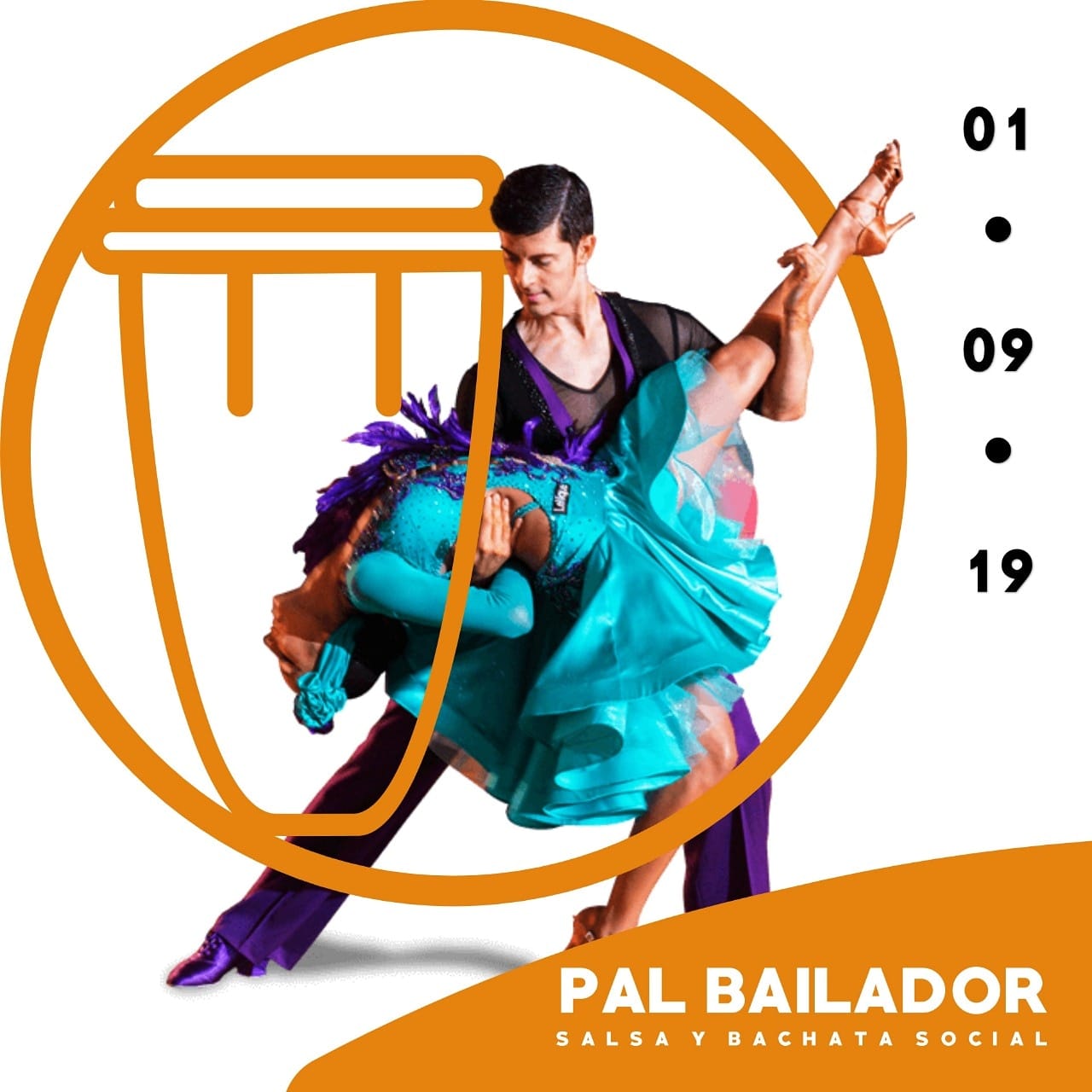 Pal Bailador Salsa Y Bachata Social No.2