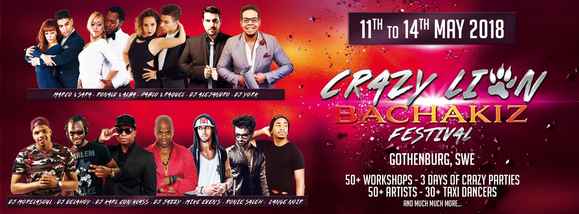 Crazy Lion BachaKiz Festival 2018, 2nd edt - Official Event