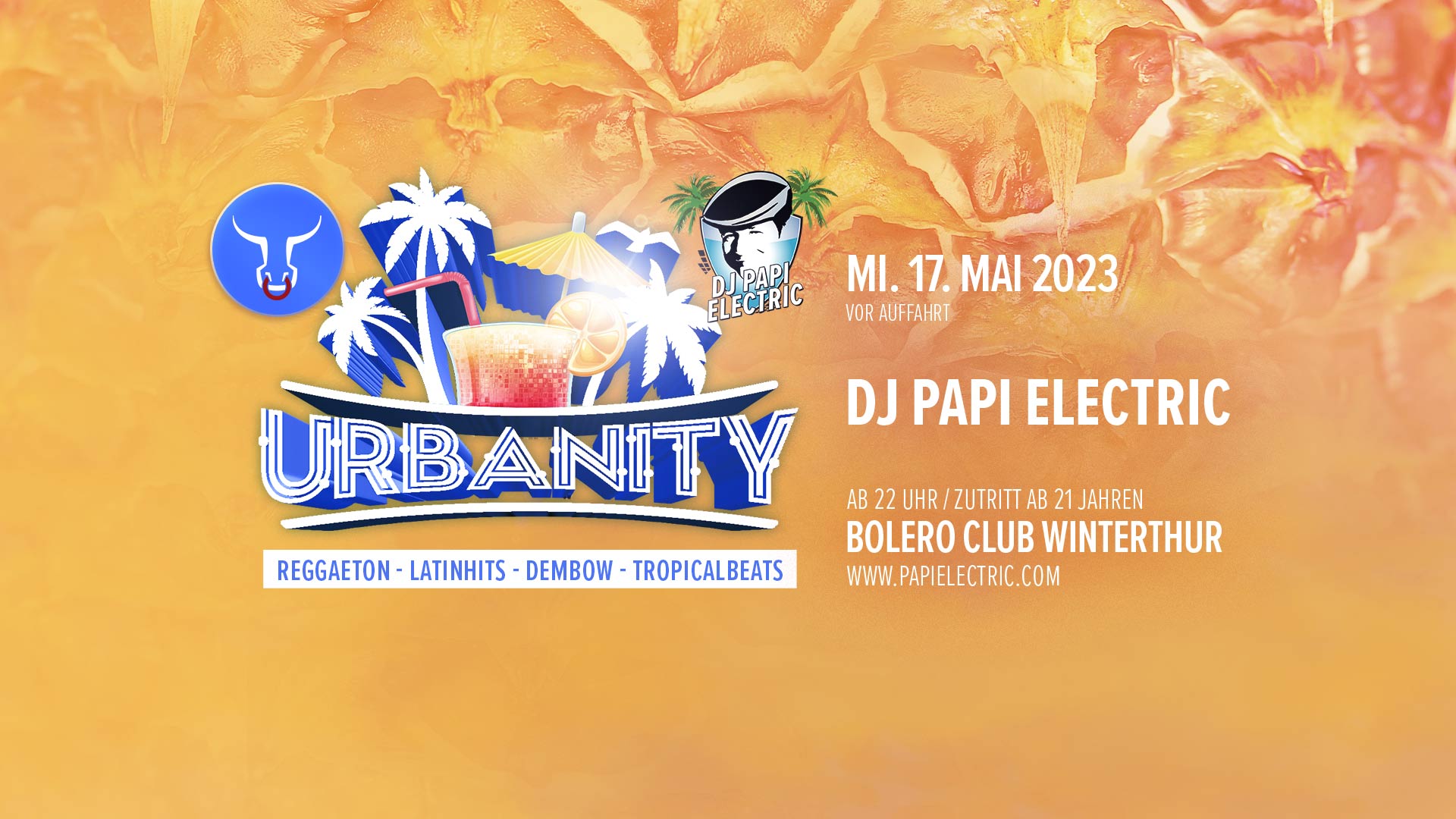 Urbanity - Reggaeton, Latinhits, Dembow & Tropicalsounds by DJ Papi Electric Bolero Club