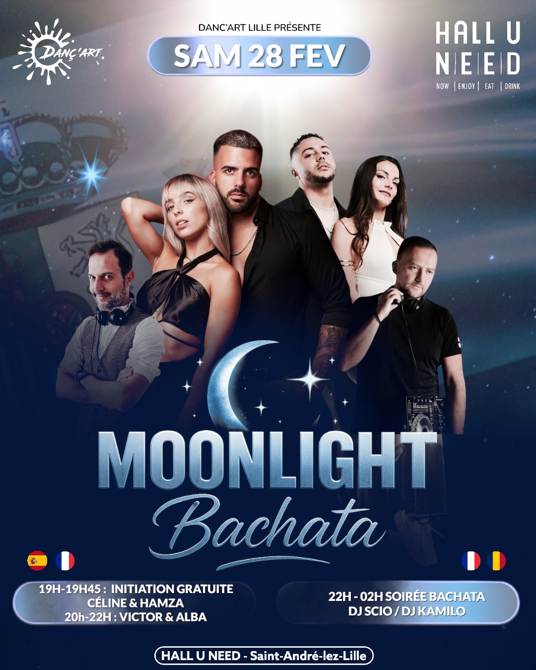 MOONLIGHT BACHATA LILLE ✨🌙🇪🇸