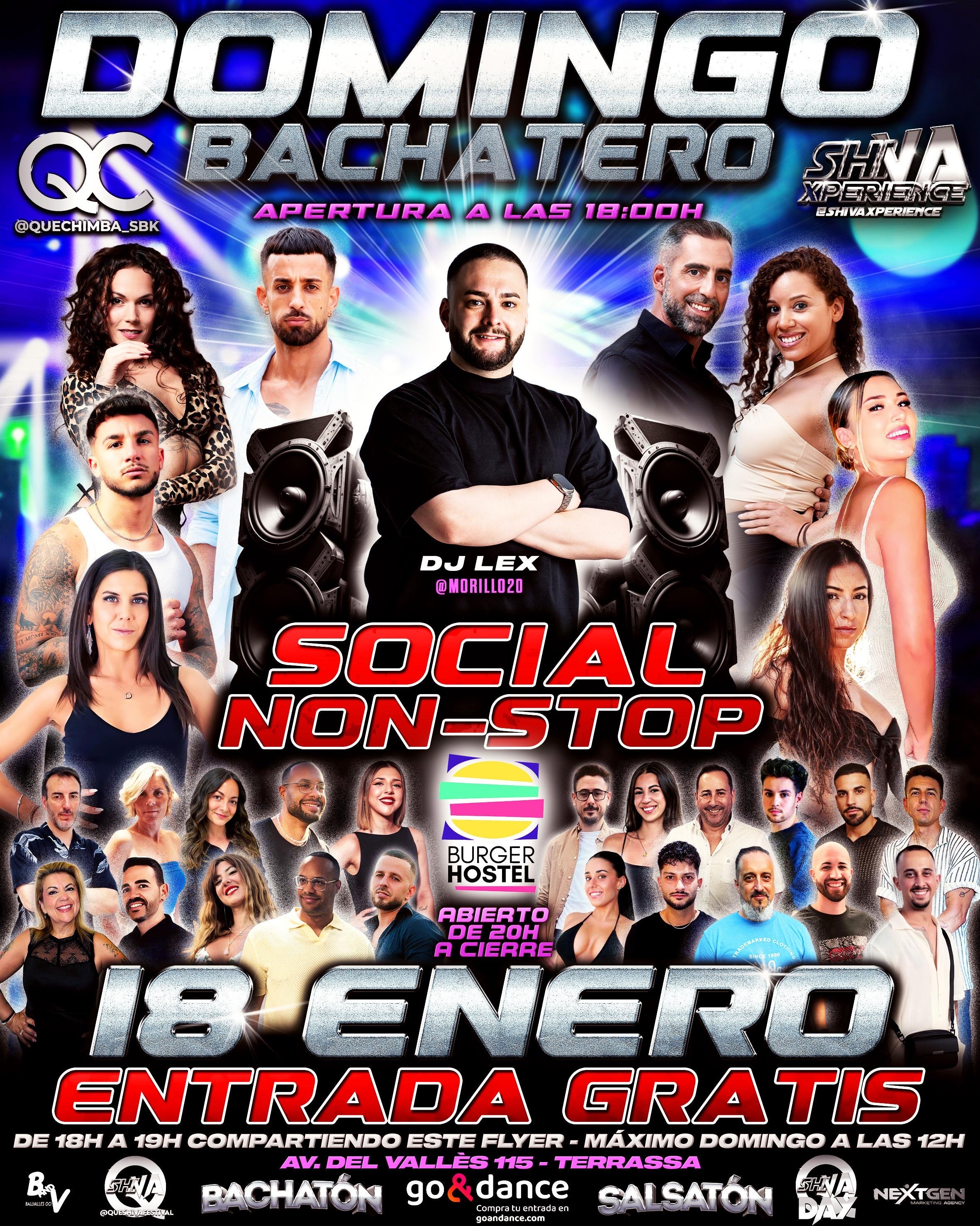 π₯π₯ DOMINGO BACHATERO GRATIS*π₯π₯ 18 DE ENERO QC β SHIVA π₯π₯