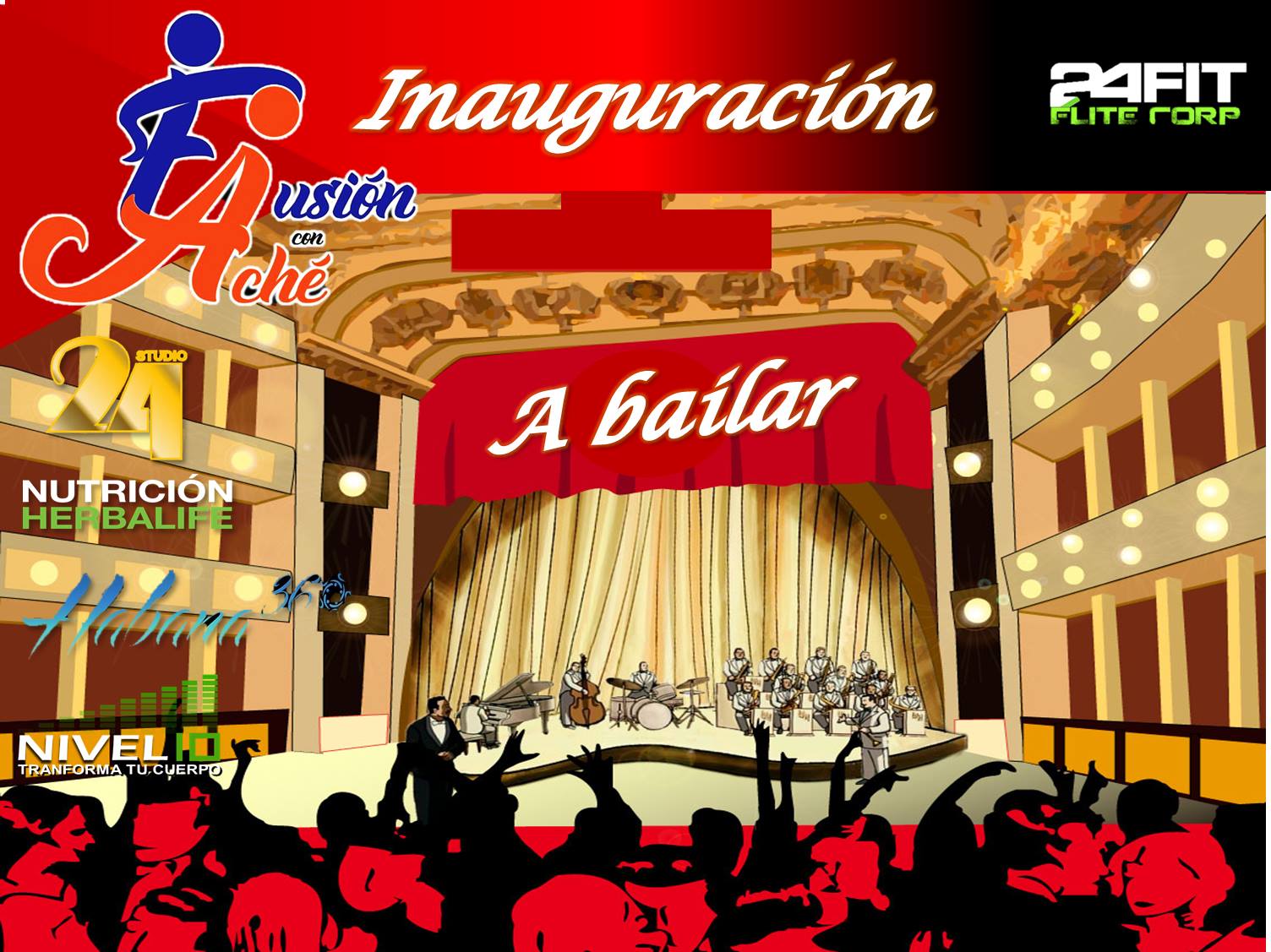 Inauguracion y aniversario de Fucion con Ache