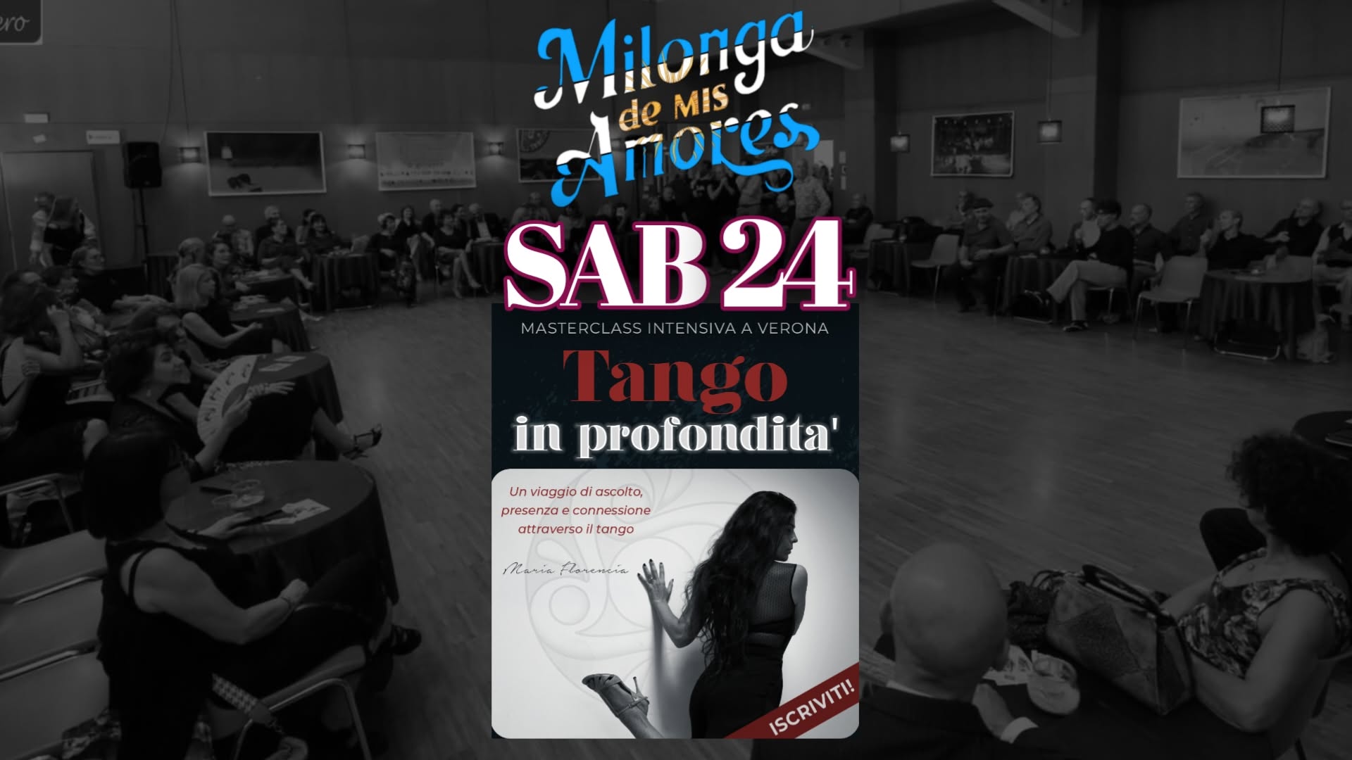 Milonga de mis amores con Maria Florencia !!!