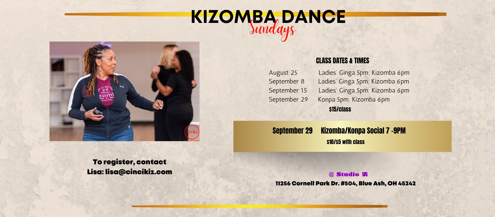 Kizomba Dance Classes Cincinnati