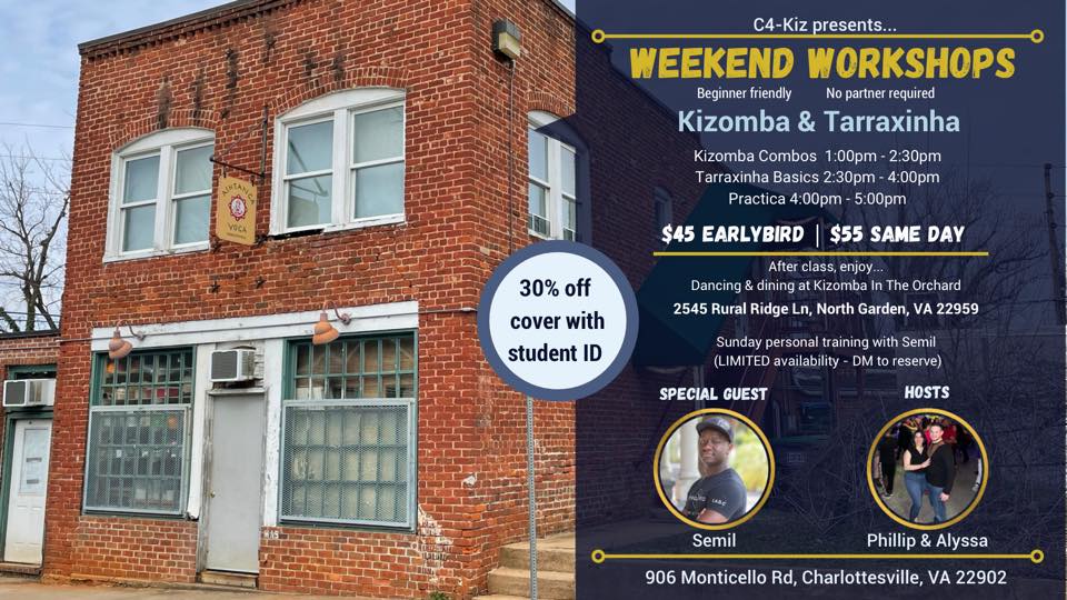Weekend Workshops with Semil