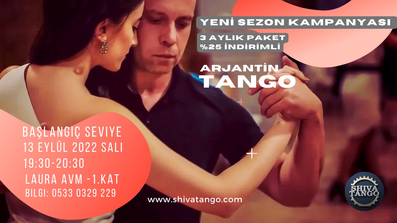 Başlangıç Seviye Arjantin Tango Dersleri