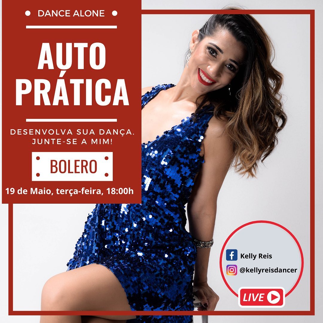 Aula online Gratuita de Bolero - Kelly Reis
