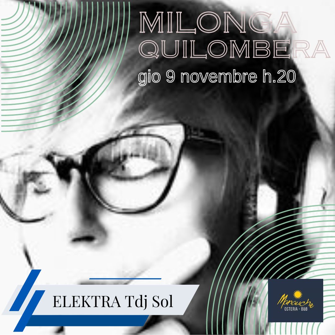 MILONGA QUILOMBERA 9 11 - Elektra Tdj - Manouche